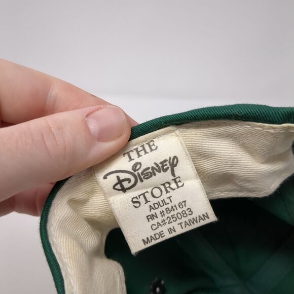 Tigger Snapback Hat Green One Size Adjustable Colorblock 6 Panel Disney - Picture 8 of 9